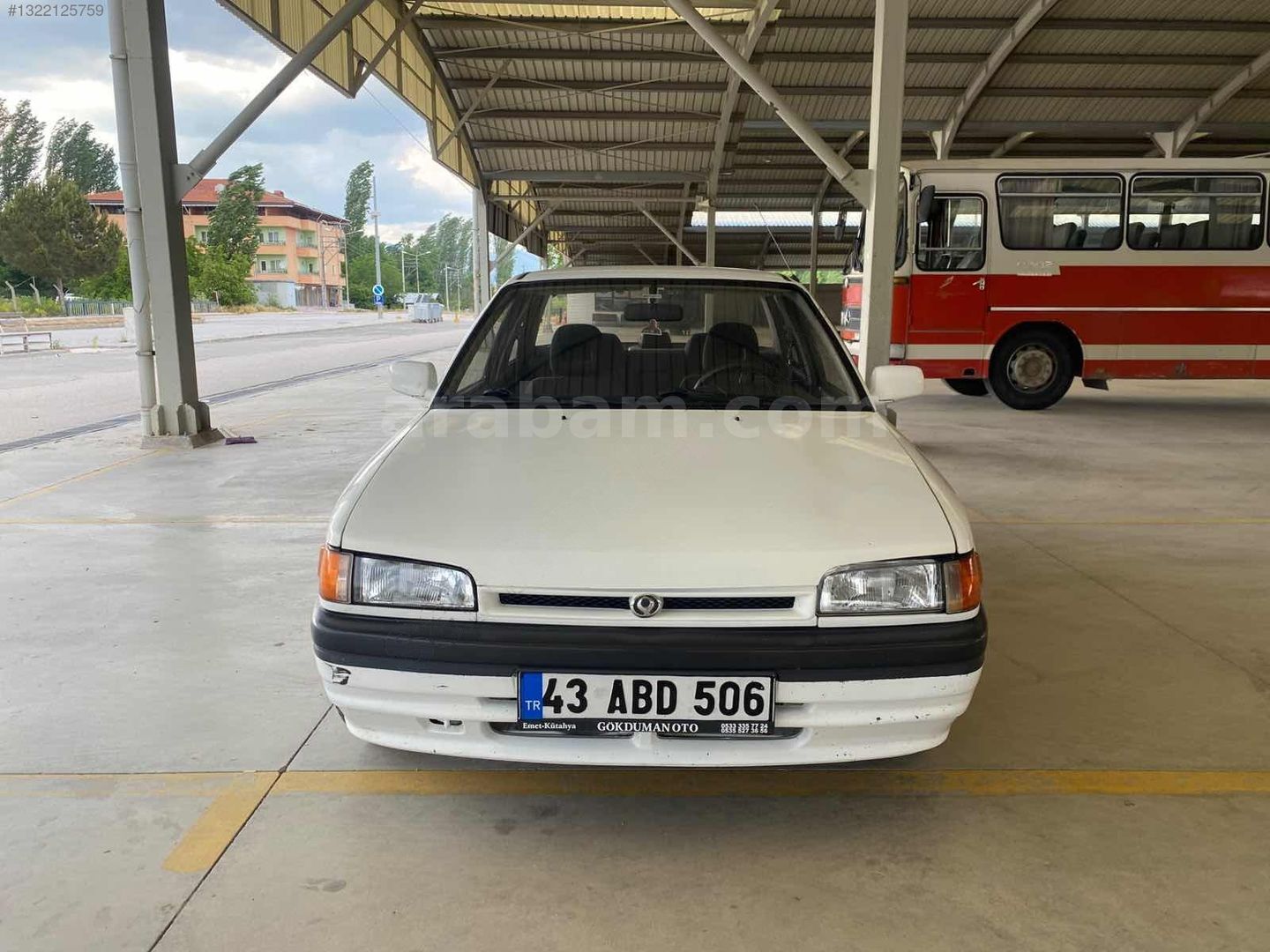 Galeriden Mazda 323 1.6 GLX 1993 Model Kütahya 217.000 km Beyaz