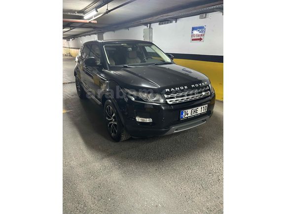 Sahibinden kazasız orijinal Land Rover Range Evoque 2.0 Si4 Pure Tech 2014 Model  230.000 km Siyah