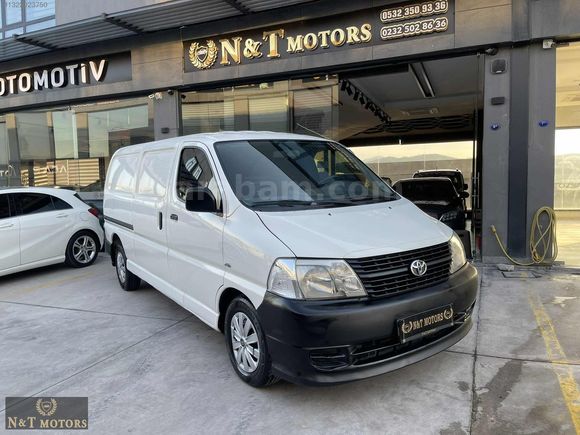 N&T MOTORS 'TAN ÇOK TEMİZ DÜŞÜK KM TOYOTA Hİ-ACE