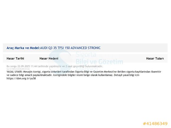 MERTEL'DEN BOYASIZ 2024 Q3 35 TFSI ADVANCED S-TRONIC