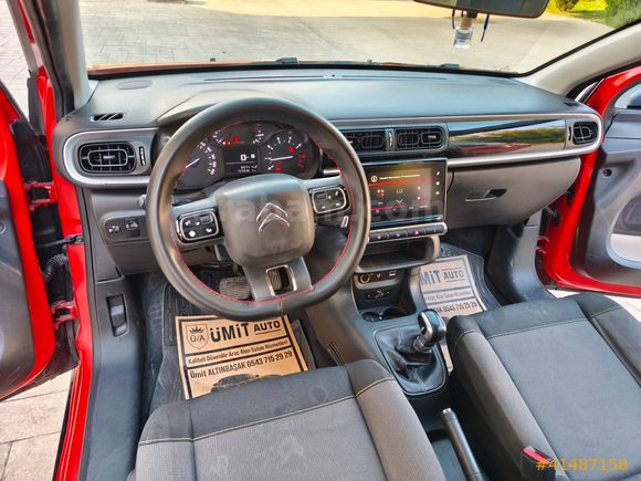 ÜMİT AUTO/2017/OTOMATİK/CİTREÖN/C3/FEEL/162.000 KM