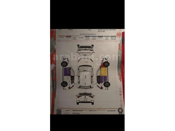 Sahibinden Renault Captur 1.3 TCe Touch Plus 2022 Model 