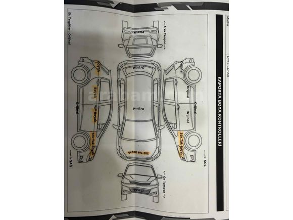 Sahibinden Opel Corsa 1.4 Design 2019 Model 