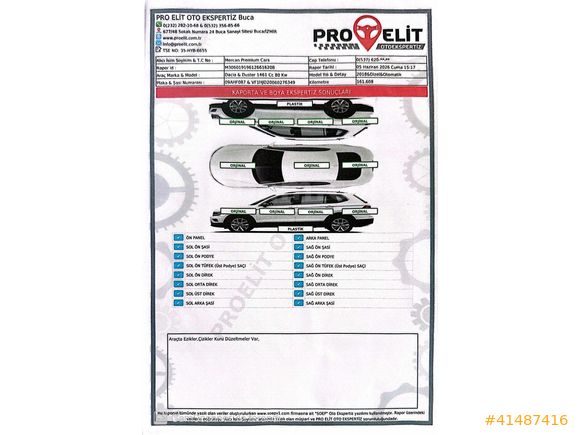 MERCAN PREMIUM CARS HATASIZ BOYASIZ PRESTİGE DUSTER 161 BİNDE!!!