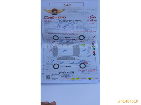 ÜMİT AUTO/OPEL/VECTRA/COMFORT/KLİMALI/