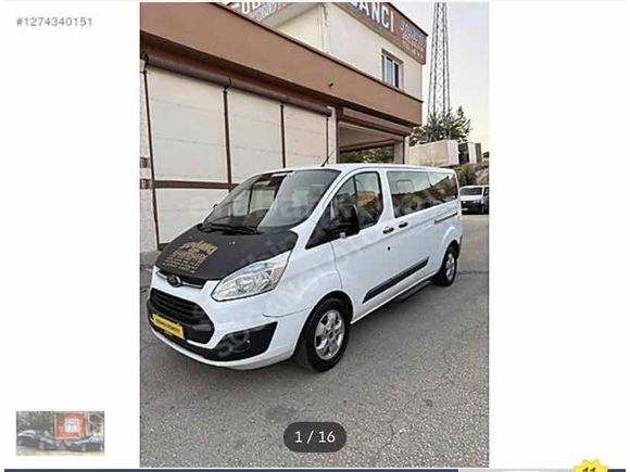 SOĞANCI OTOMOTİV DEN2015  Ford Tourneo Custom 2.2 TDCi 300 L Titanium Plus  OTOMOBİL RUHSATLI 