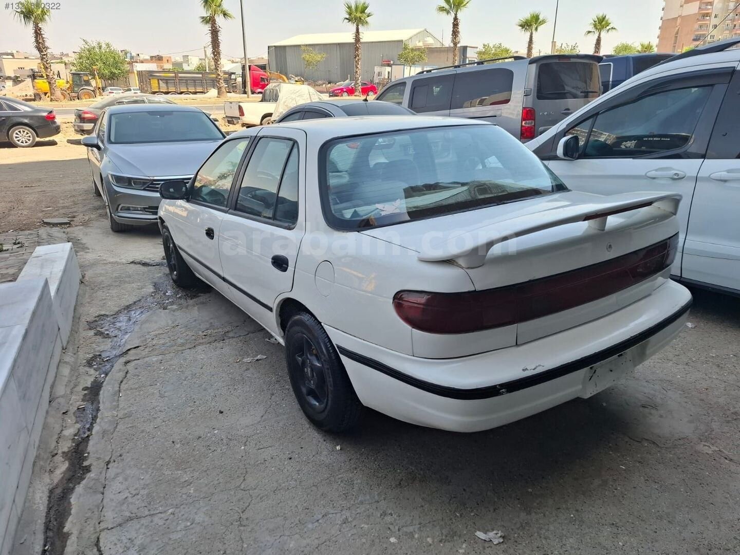 Galeriden Kia Sephia 1.5 GTX 1994 Model Mardin 250.000 km Beyaz 4