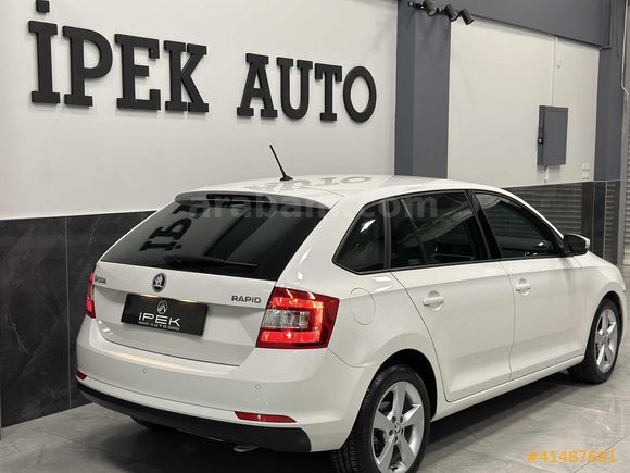 İPEK AUTO / Rapid Spaceback 1.4 TDI GreenTec Style DSG /113.000