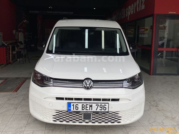 Galeriden Volkswagen Caddy 2.0 TDI Style 2022 Model Mardin 91.952 km Beyaz