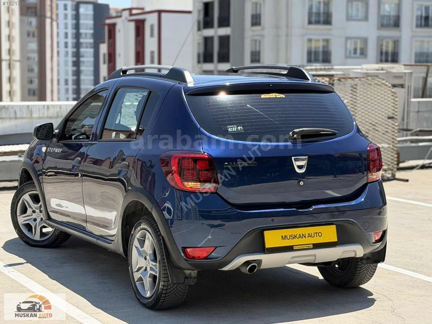 Galeriden Dacia Sandero 0.9 TCe Stepway Easy-R 2018 Model İstanbul 100.000 km Lacivert 7