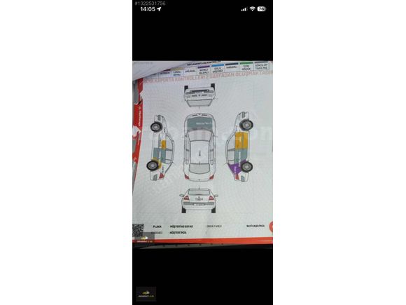 ARABACI 2.ELDEN EMSALSİZ MEGANE105HP 6 İLERİ VİTES