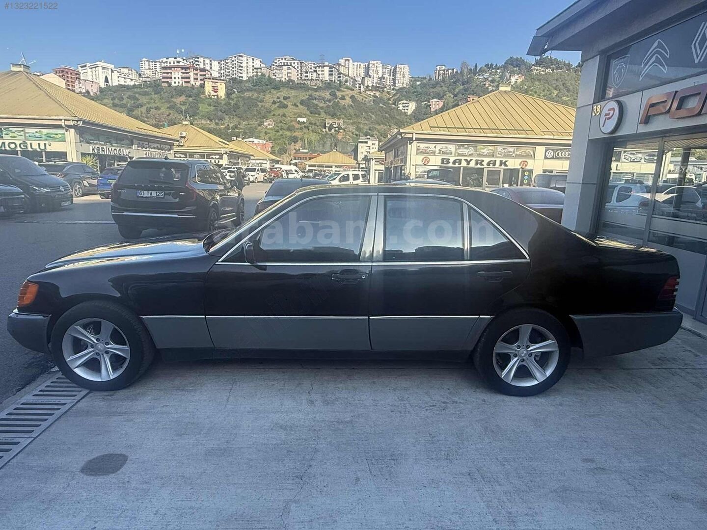 Galeriden Mercedes - Benz S 320 L 1991 Model Trabzon 275.000 km Siyah 4