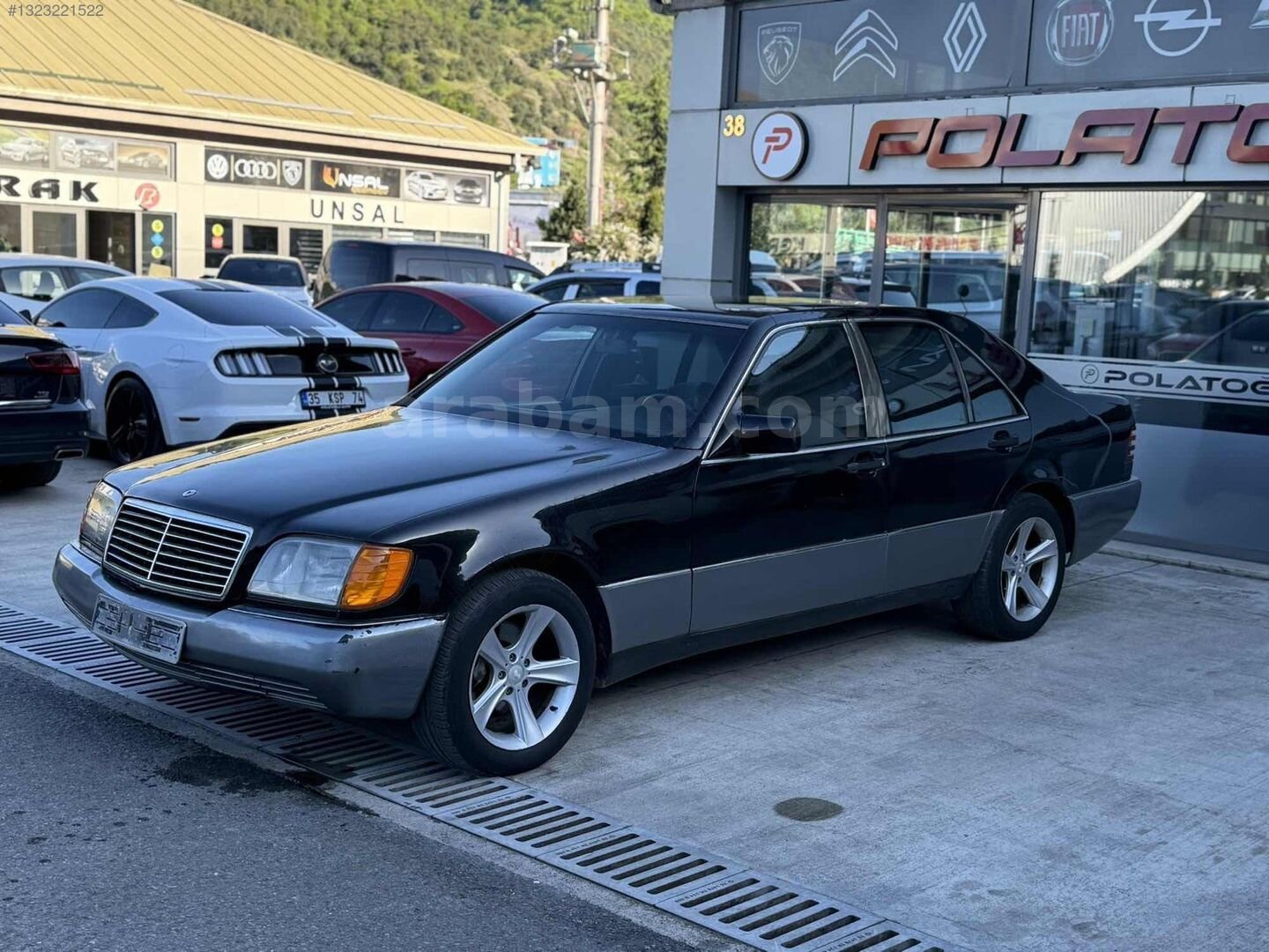 Galeriden Mercedes - Benz S 320 L 1991 Model Trabzon 275.000 km Siyah 2