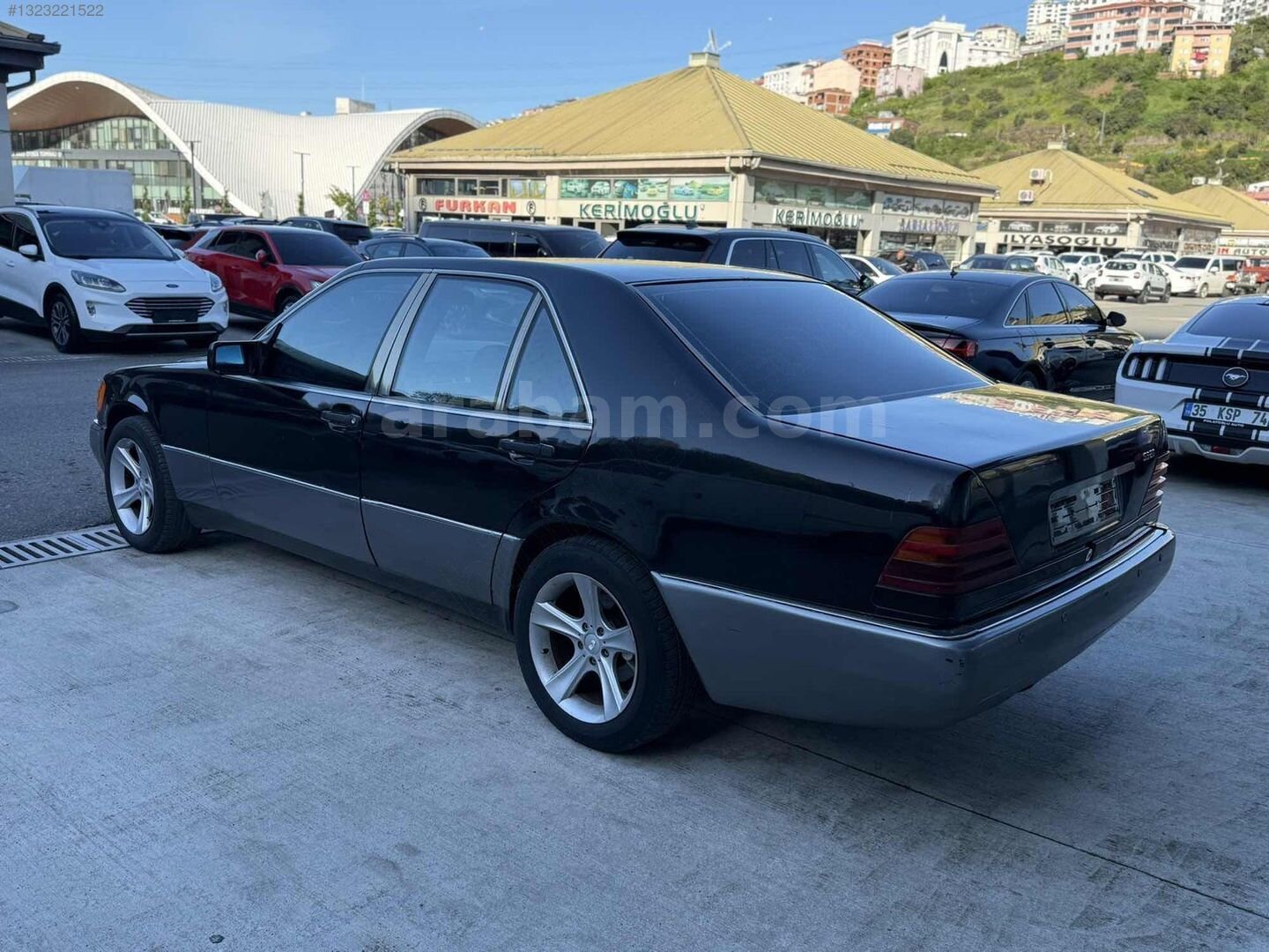 Galeriden Mercedes - Benz S 320 L 1991 Model Trabzon 275.000 km Siyah 6