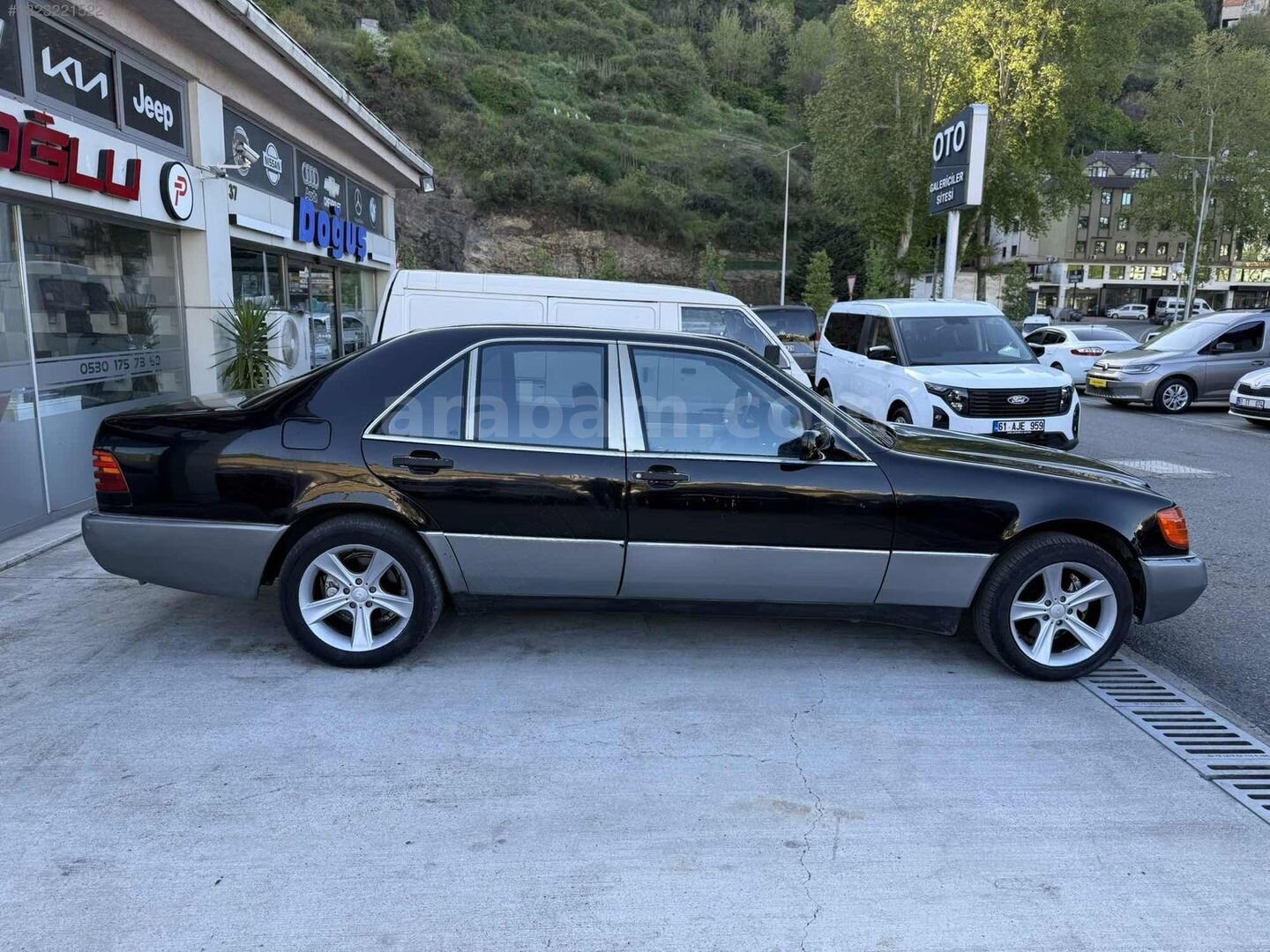 Galeriden Mercedes - Benz S 320 L 1991 Model Trabzon 275.000 km Siyah 3