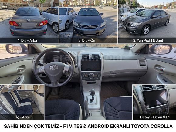 Toyota Corolla 1.6 Elegant 2008 Model Otomatik Masrafsız Temiz