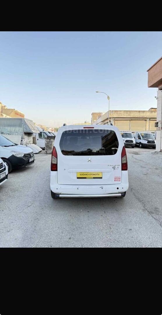 Galeriden Peugeot Partner 1.6 HDI Active 2015 Model Gaziantep 345.000 km Beyaz 7