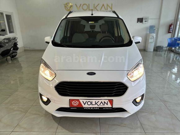  VOLKAN OTOMOTİVDEN Ford Tourneo Courier 1.5 TDCi Journey Titanium 2021 Model Isparta