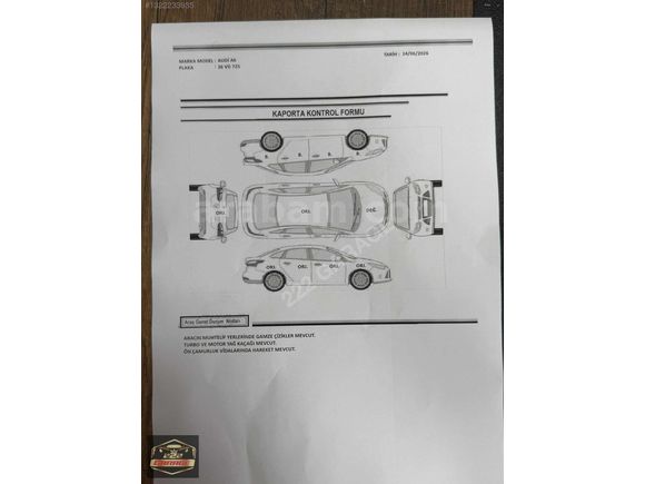 222 GARAGE DAN 2012 MODEL AUDİ A6 2.0 TDİ 177 HP MAKYAJLI KASA
