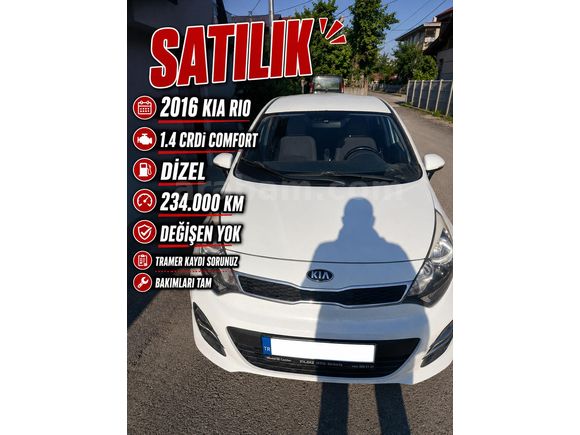 Sahibinden Kia Rio 1.4 CRDi Comfort 2016 Model