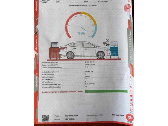 2017 MODEL SKODA OCTAVİA DİZEL OTOMATİK VİTES