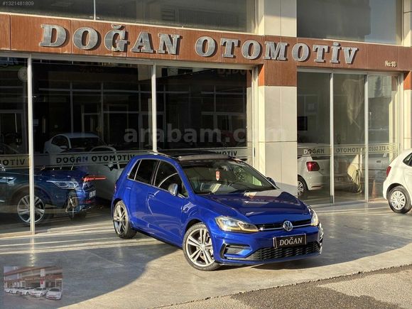 BOYASIZ 2018 GOLF OTOMATİK R-line (fabrikasyon) YARIŞ MAVİSİ