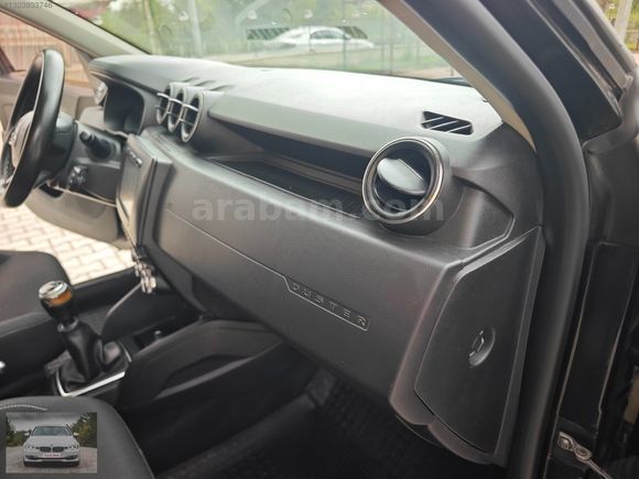 2018 MODEL ORJİNAL DACİA DUSTER 1.5 DCİ PRESTİGE 4X2 SİYAH