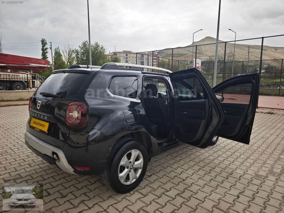 2018 MODEL ORJİNAL DACİA DUSTER 1.5 DCİ PRESTİGE 4X2 SİYAH