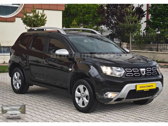 2018 MODEL ORJİNAL DACİA DUSTER 1.5 DCİ PRESTİGE 4X2 SİYAH