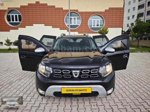 2018 MODEL ORJİNAL DACİA DUSTER 1.5 DCİ PRESTİGE 4X2 SİYAH