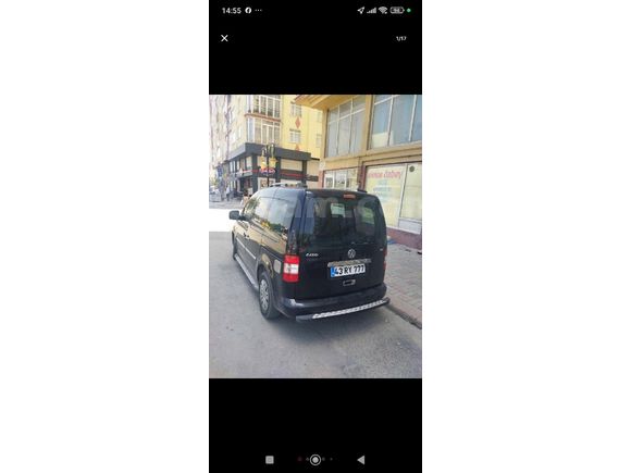 Sahibinden Volkswagen Caddy 1.9 TDI  Combi, 2009 Model ,403000 km Siyah