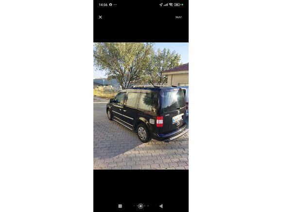 Sahibinden Volkswagen Caddy 1.9 TDI  Combi, 2009 Model ,403000 km Siyah