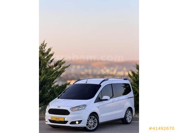 2017 FORD COURİER 1.6 TDCİ TİTANİUM HATASIZ BOYASIZ TRAMERSİZ