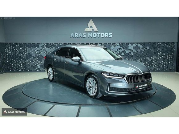 ARAS MOTORS..2025 SKODA SUPERB 1.5 TSI MHEV /MASAJ/SOĞUTMA/TABA