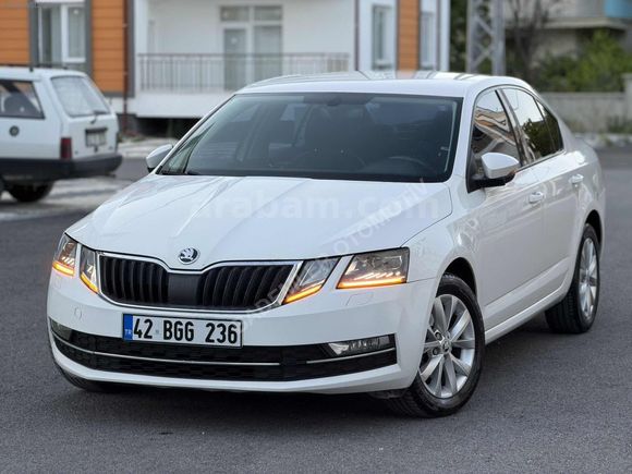 2017 MODEL SKODA OCTAVİA 1.6 TDİ STYLE DSG 223 BİN KM