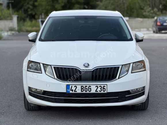 2017 MODEL SKODA OCTAVİA 1.6 TDİ STYLE DSG 223 BİN KM