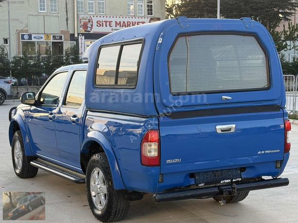 AYBEK// 2006 ISUZU D-MAX LS FULL 4X4 KABİNLİ BAKIMLI