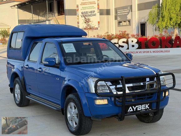 AYBEK// 2006 ISUZU D-MAX LS FULL 4X4 KABİNLİ BAKIMLI