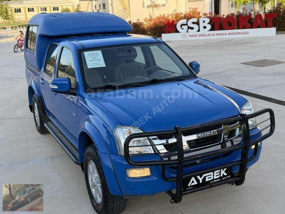 AYBEK// 2006 ISUZU D-MAX LS FULL 4X4 KABİNLİ BAKIMLI