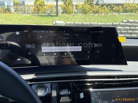 ÜNALAN | 2024 PEUGOT E-3008 ALLURE - CAM TAVAN | 6.001 KM
