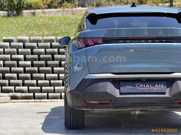 ÜNALAN | 2024 PEUGOT E-3008 ALLURE - CAM TAVAN | 6.001 KM