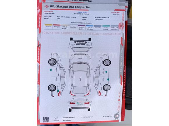 Sahibinden Ford Focus 1.6 Titanium 2011 Model