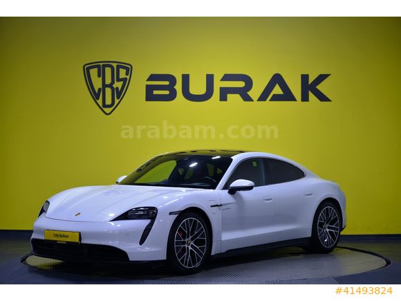 Burak'tan Taycan 4S Performance Plus BOSE-Kırmızı Deri-YolcuEkrn