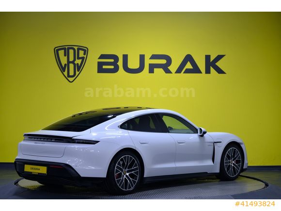 Burak'tan Taycan 4S Performance Plus BOSE-Kırmızı Deri-YolcuEkrn