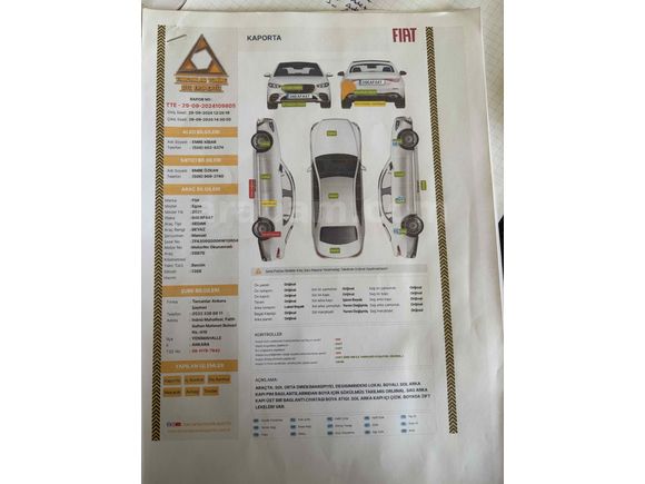 Sahibinden Fiat Egea 1.4 Fire Easy Plus LPG 2021 Model  72.000 km Beyaz