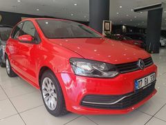 2014 VW POLO 1.4 TDI DSG COMFORTLİNE KIRMIZI *118 BİN KM*