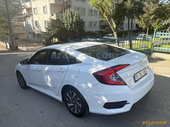 2018 CİVİC ECO ELEGANCE İLK SAHİBİNDEN DEĞİŞENSİZ Servis bakımlı