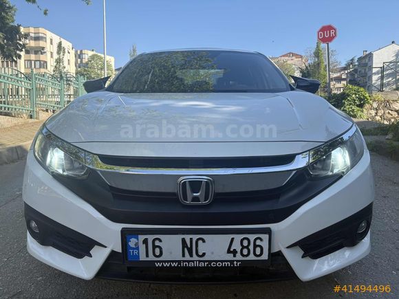 2018 CİVİC ECO ELEGANCE İLK SAHİBİNDEN DEĞİŞENSİZ Servis bakımlı