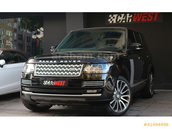 2017 BAYİ RANGE ROVER 3.0TDV6 AUTOBİOGRAPHY BOYASIZ