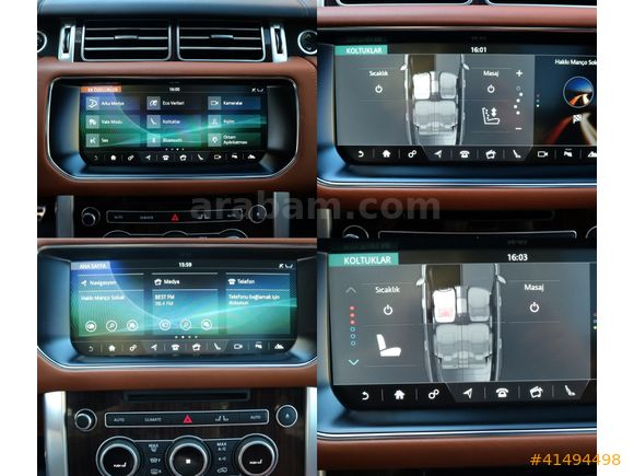 2017 BAYİ RANGE ROVER 3.0TDV6 AUTOBİOGRAPHY BOYASIZ